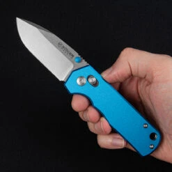 Magnum Rockstub Blue Elox Folding Knife -Outdoor Equipment Store 01SC711.1 30218.1693830650