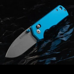 Magnum Rockstub Blue Elox Folding Knife -Outdoor Equipment Store 01SC711.4 69942.1693830650