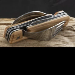 Akinod 13H25 Folding Cutlery Set -Outdoor Equipment Store AKI02M00001.3 60378.1616596793