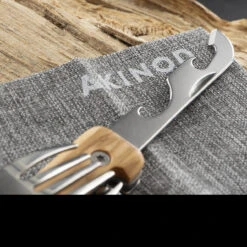 Akinod 13H25 Folding Cutlery Set -Outdoor Equipment Store AKI02M00001 83512.1616596803
