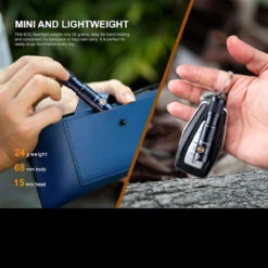 Fenix E05R Rechargeable Keychain Torch -Outdoor Equipment Store E05Rdet2 34631.1631703491