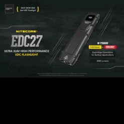 Nitecore EDC27 Flashlight -Outdoor Equipment Store EDC27 76713.1681908903
