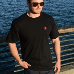 Kitanica Embroidered T-Shirt Small 7 Kitanica Embroidered T-Shirt Small -Outdoor Equipment Store KIT ETSHIRT BLK RED S 24615.1669901852