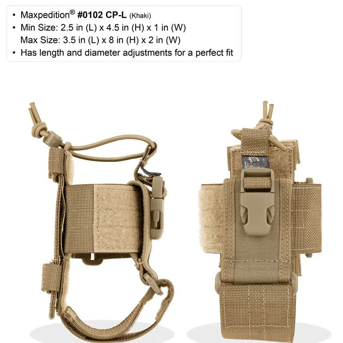 Maxpedition CP-L Phone Holster - Large 2 Maxpedition CP-L Phone Holster - Large - Image 2