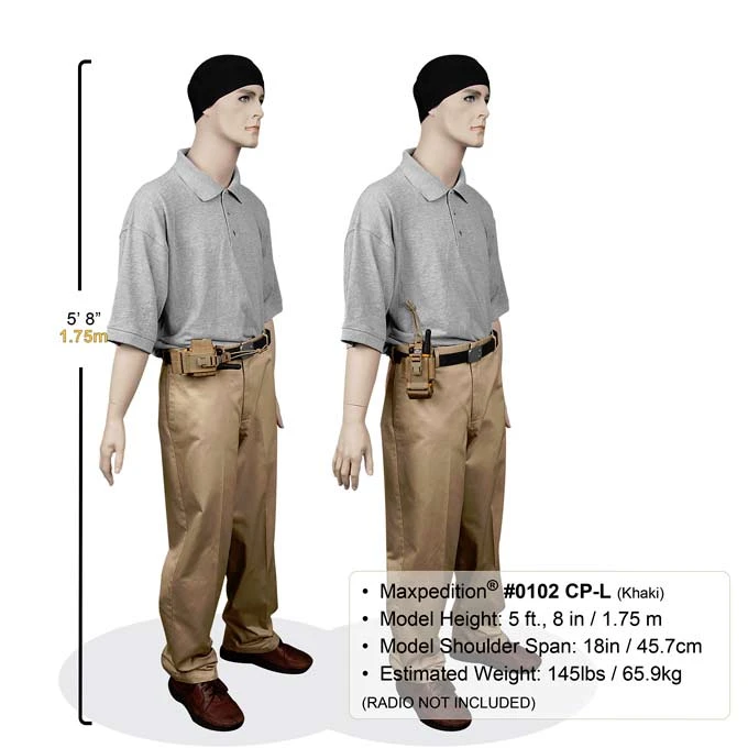 Maxpedition CP-L Phone Holster - Large 4 Maxpedition CP-L Phone Holster - Large - Image 4