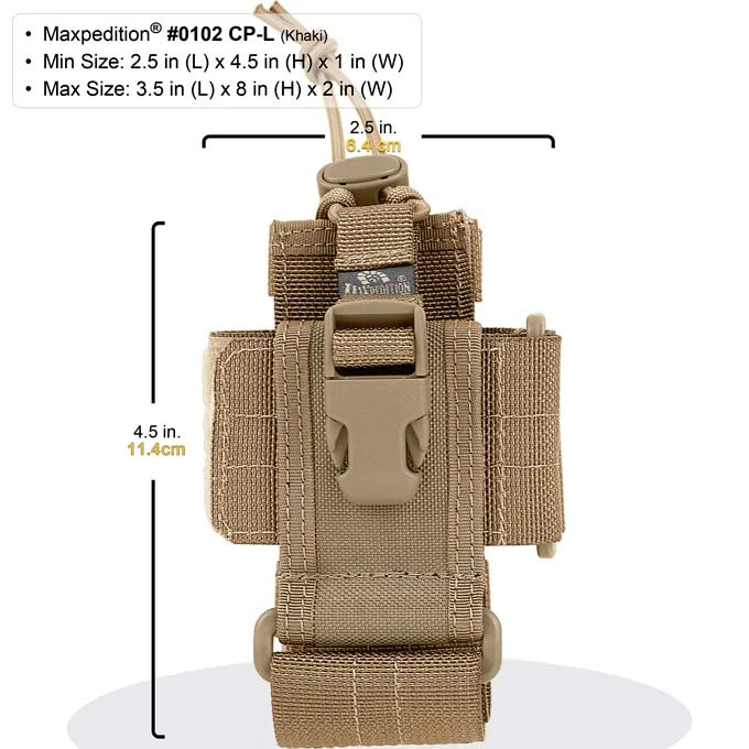 Maxpedition CP-L Phone Holster - Large 5 Maxpedition CP-L Phone Holster - Large - Image 5