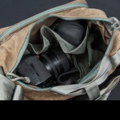 Magforce Gemini Sling Bag Waxed Canvas -Outdoor Equipment Store MF W0498 BRdet4 72455.1689846939.1280.1280 48120.1689945488