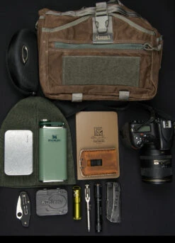 Magforce Gemini Sling Bag Waxed Canvas -Outdoor Equipment Store MF W0498 BRdet7 92895.1689846938.1280.1280 94253.1689945483