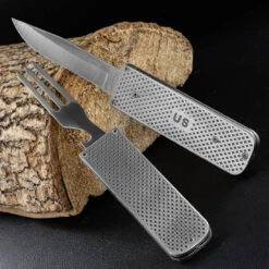 Marbles G.I. Knife And Fork Combo 12 Marbles G.I. Knife And Fork Combo -Outdoor Equipment Store MR652 52074.1679585147