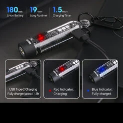 Nextorch K40 Keychain Light -Outdoor Equipment Store NEXTORCH K406 31804.1688041671