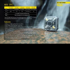 Nitecore NU05 Headlamp Mate 26 Nitecore NU05 Headlamp Mate -Outdoor Equipment Store NITECORE NU05.4 92990.1669994784.1280.1280 12246.1670320259