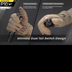 Nitecore P10 V2 12 Nitecore P10 V2 -Outdoor Equipment Store NITECORE P10V2det5 43169.1595247052