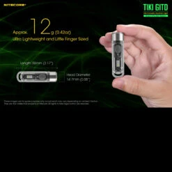 Nitecore TIKI GITD -Outdoor Equipment Store NITECORE TIKI GITDdet3 64079.1648479026