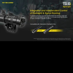 Nitecore TSL10i Tail Cap With Signal Light -Outdoor Equipment Store NITECORE TSL10idet4 97501.1608644323