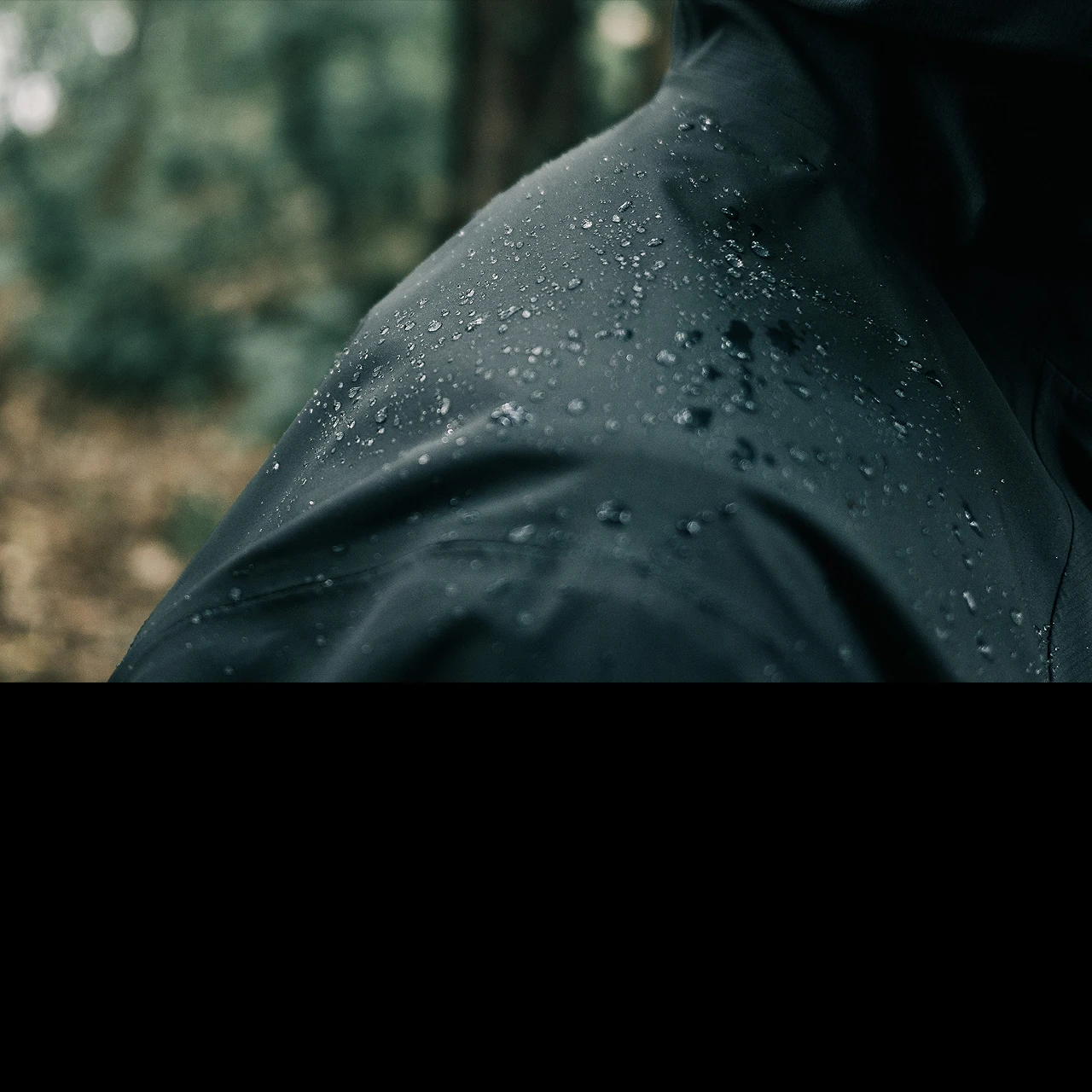 TAD Raptor Waterproof Hoodie Black 2 TAD Raptor Waterproof Hoodie Black - Image 2