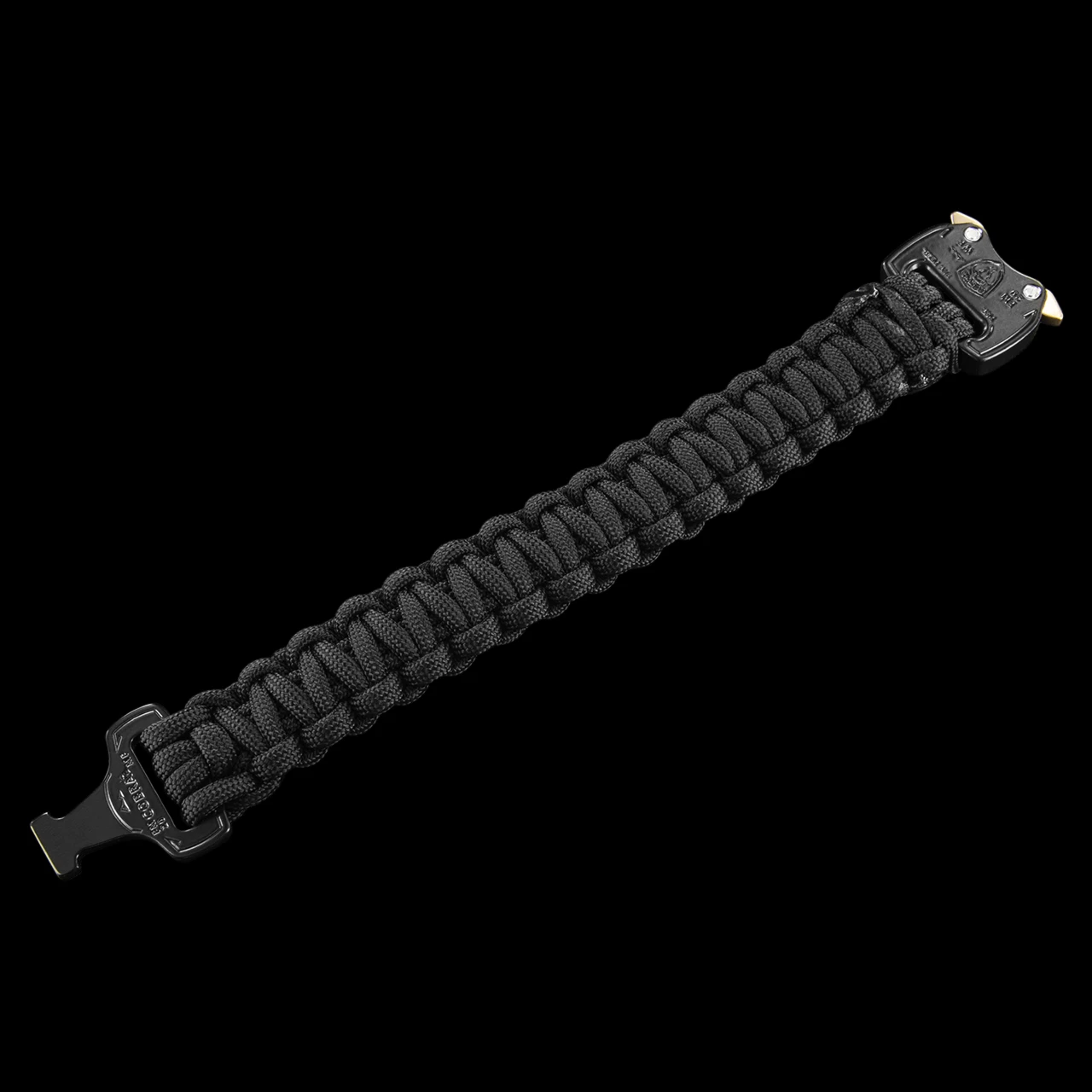 RCP AustriAlpin COBRA Paracord Bracelet Black 2 RCP AustriAlpin COBRA Paracord Bracelet Black - Image 2