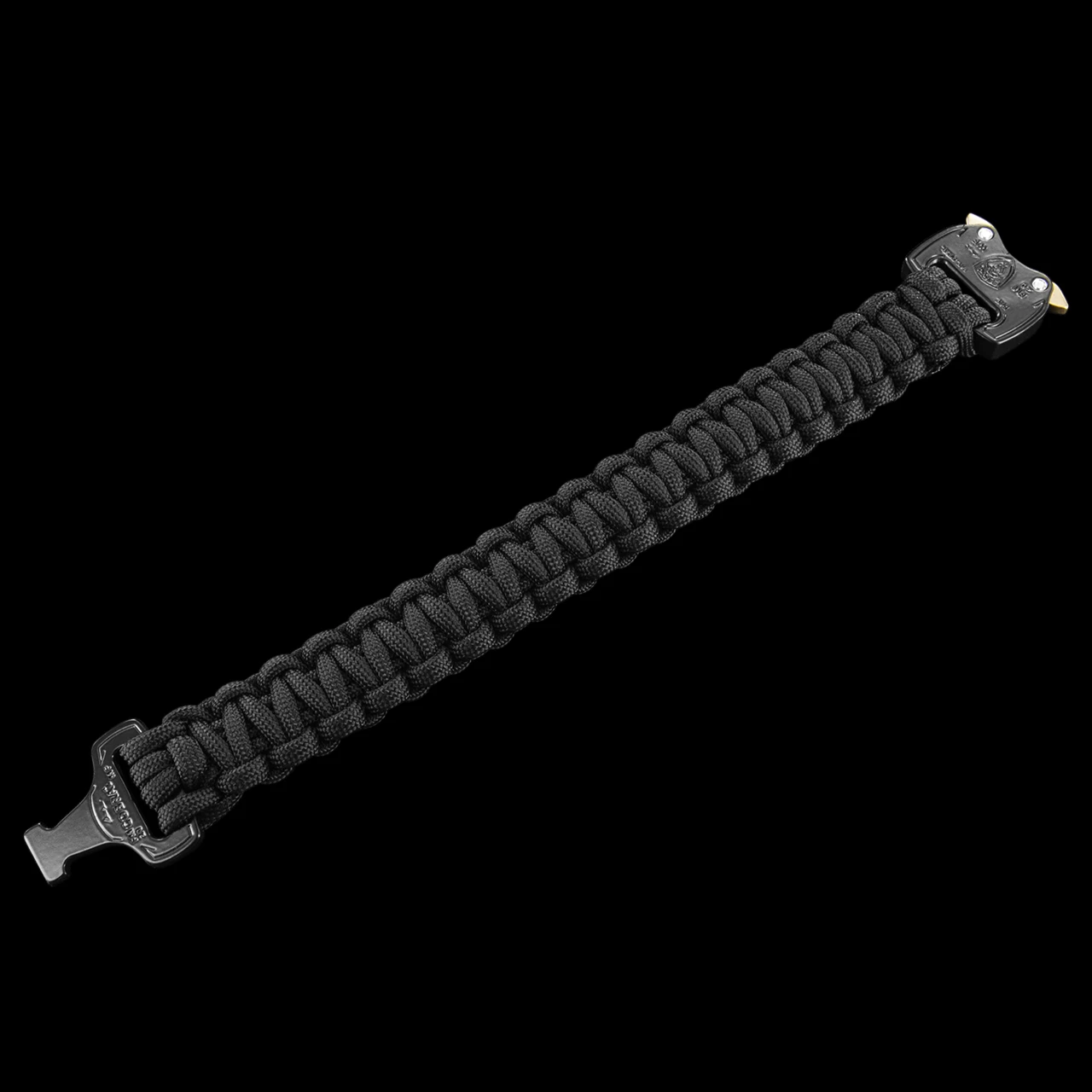 RCP AustriAlpin COBRA Paracord Bracelet Black 1 RCP AustriAlpin COBRA Paracord Bracelet Black