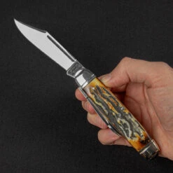 Rough Rider Cattleman Cinnamon Folding Knife -Outdoor Equipment Store RR2430.1 55515.1695741965.1280.1280 82065.1695892942