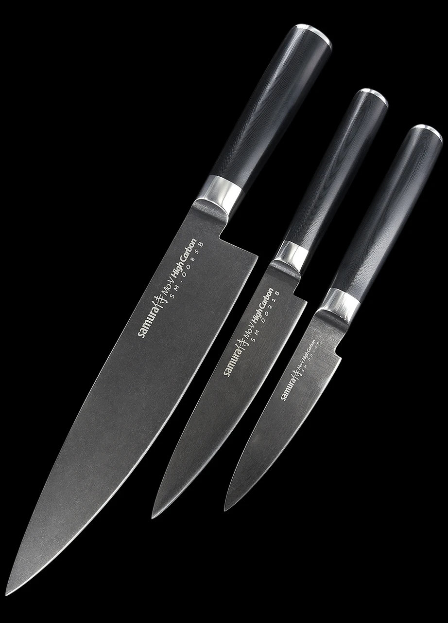 Samura Mo-V Stonewash Set Of 3 1 Samura Mo-V Stonewash Set Of 3