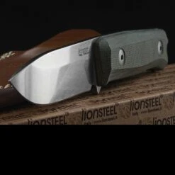 Lion Steel Bushcraft B40 Micarta -Outdoor Equipment Store ccm ls b40 cvgdet2 60837.1587729502