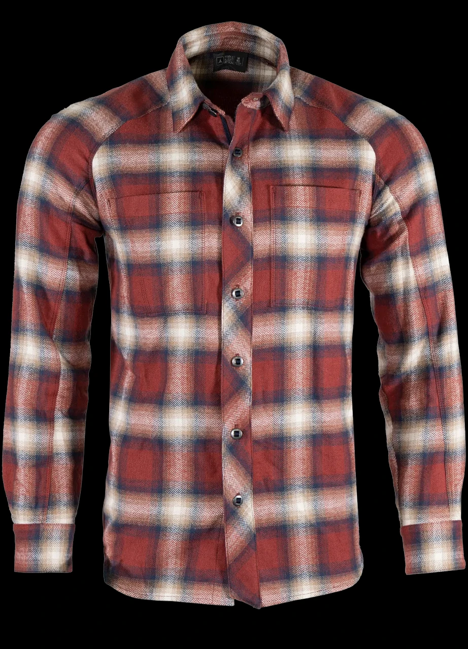 TAD Sanction FX Shirt Cinder Plaid 4 TAD Sanction FX Shirt Cinder Plaid - Image 4