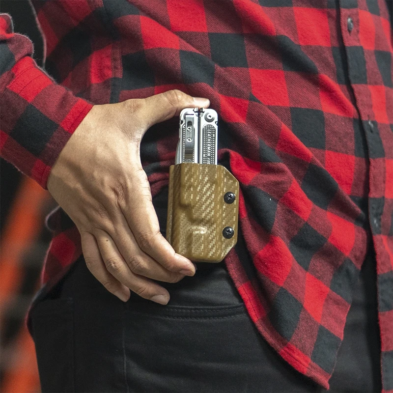 Clip And Carry Leatherman Free P4 Sheath 4 Clip And Carry Leatherman Free P4 Sheath - Image 4