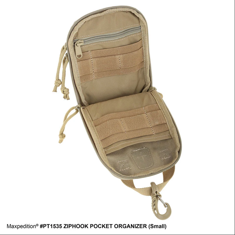 Maxpedition Ziphook Pocket Organiser Small 1 Maxpedition Ziphook Pocket Organiser Small