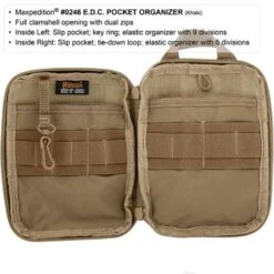 Maxpedition Pocket Organiser EDC -Outdoor Equipment Store maxp 246det3 92759.1673266819