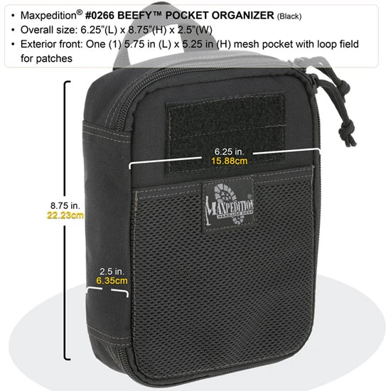 Maxpedition Pocket Organiser Beefy 6 Maxpedition Pocket Organiser Beefy - Image 6