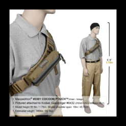 Maxpedition Cocoon Pouch -Outdoor Equipment Store maxp 3301det6 73144.1587388698