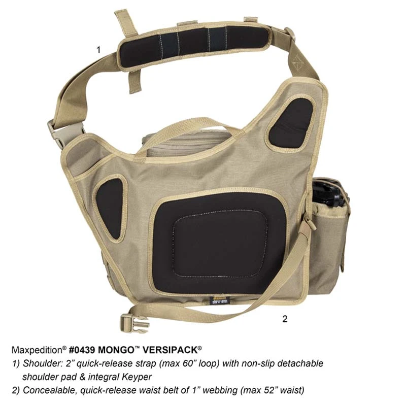 Maxpedition Mongo Versipack 1 Maxpedition Mongo Versipack
