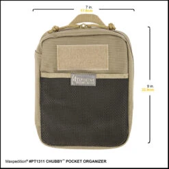 Maxpedition Chubby Pocket Organiser -Outdoor Equipment Store maxp pt1311det3 65911.1662381040