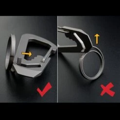 MecArmy CH1 EDC Titanium Keyring -Outdoor Equipment Store mec ch1det9 72197.1587416058