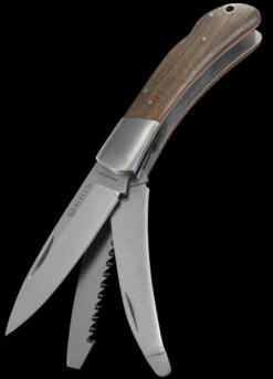 Beretta Duiker Three Blade Lockback Folding Knife -Outdoor Equipment Store new04 72690.1663063227