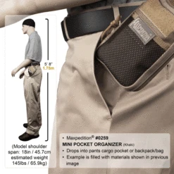 Maxpedition Mini Pocket Organiser -Outdoor Equipment Store pcketorganiser 92504.1694099677