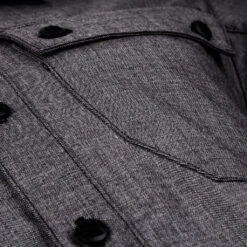 TAD Highland Shirt Heather Charcoal 10 TAD Highland Shirt Heather Charcoal -Outdoor Equipment Store tad highdet2 94360.1590158064