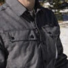 TAD Highland Shirt Heather Charcoal