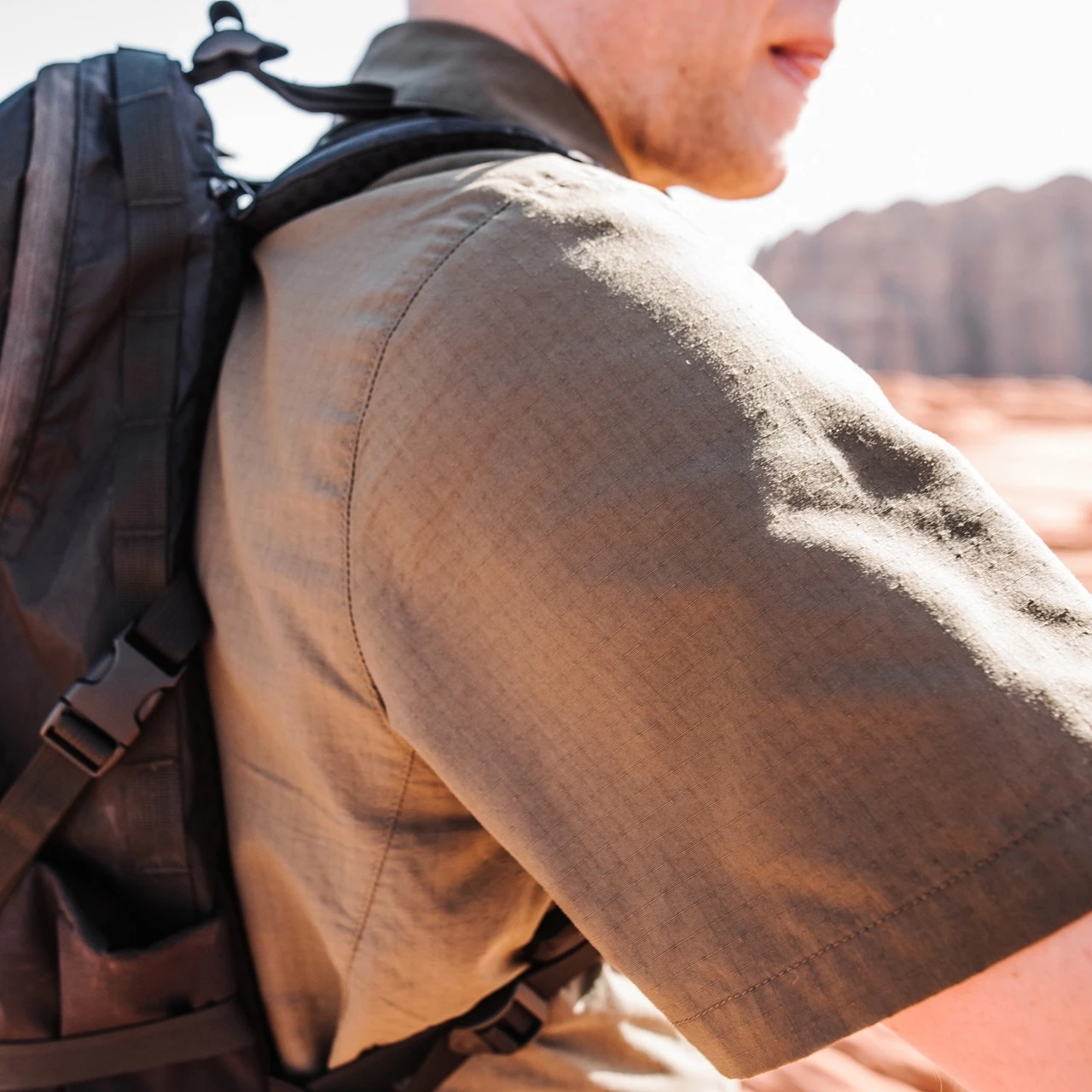 TAD Latitude Field Shirt Short Sleeve Tarmac 7 TAD Latitude Field Shirt Short Sleeve Tarmac - Image 7