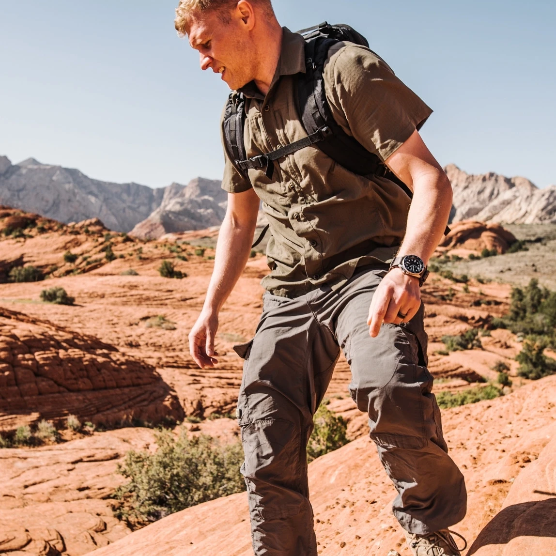 TAD Latitude Field Shirt Short Sleeve Tarmac 6 TAD Latitude Field Shirt Short Sleeve Tarmac - Image 6