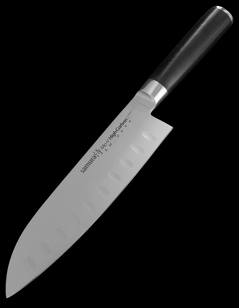 Samura MO-V Santoku Hollow Ground 1 Samura MO-V Santoku Hollow Ground