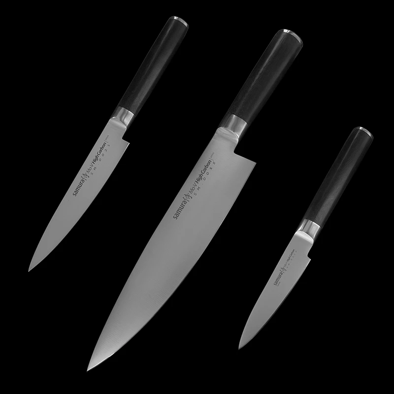Samura MO-V Three Piece Knife Set 4 Samura MO-V Three Piece Knife Set - Image 4
